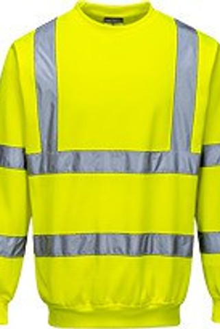 Portwest B303 - Sudadera Alta Visibilidad con Cinta Reflectante