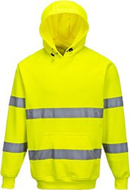 Portwest B304 - Hi-Vis Hooded Sweatshirt