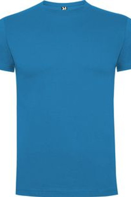 Roly CA6502 - DOGO PREMIUM Short-sleeve t-shirt with 4-layer crew neck and reinforced covered seams in collar and shoulders