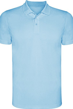 Roly PO0404 - MONZHA Polshirt met korte mouwen in technisch weefsel