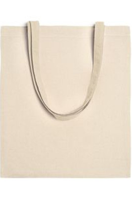 HILL Tote bag made of cotton fabric in natural colour - EgotierPro BO7601