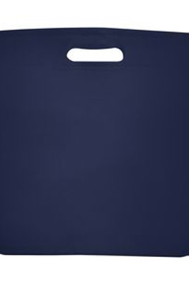 OCEAN Hitzeversiegelte Tasche mit Bodenfalte aus Non-Woven Vliesstoff mit gestanztem Griff - EgotierPro BO7501