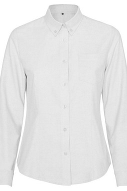 Roly CM5068 - OXFORD WOMAN Fitted long-sleeve shirt with darts on the front and back