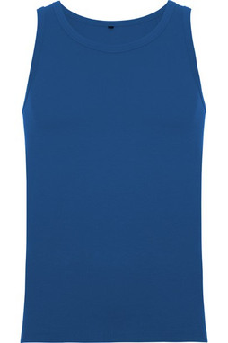 Roly CA6545 - TEXAS Slim-fit tank top with ribbed single jersey in collar and armhole