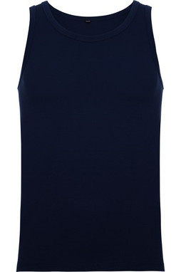 Roly CA6545 - TEXAS Slim-fit tank top with ribbed single jersey in collar and armhole