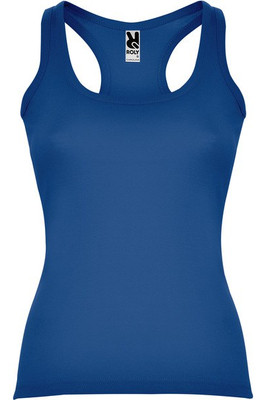 Roly CA6517 - CAROLINA Getailleerde T-shirt met afgebiesde achterarmnaden en brede opgerolde kraaglijn