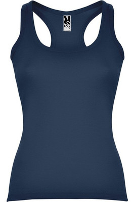 Roly CA6517 - CAROLINA Fitted style tank top with wide and round ribbed neckline and armholes