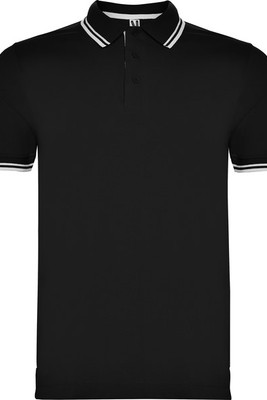 Roly PO6629 - MONTREAL Short-sleeve polo shirt with matching 3-button placket in collar
