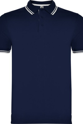 Roly PO6629 - MONTREAL Short-sleeve polo shirt with matching 3-button placket in collar