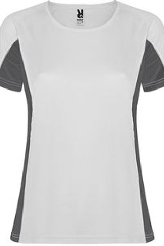 Roly CA6648 - SHANGHAI WOMAN T-shirt technique combiné avec deux tissus en polyester