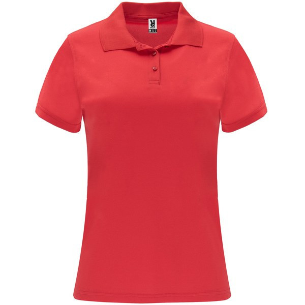 Roly PO0410 - MONZHA WOMAN Polo tecnica a manica corta da donna