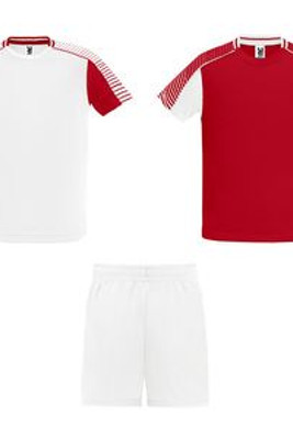 Roly CJ0525 - JUVE Unisex sports set of 2 t-shirts + 1 pair of shorts