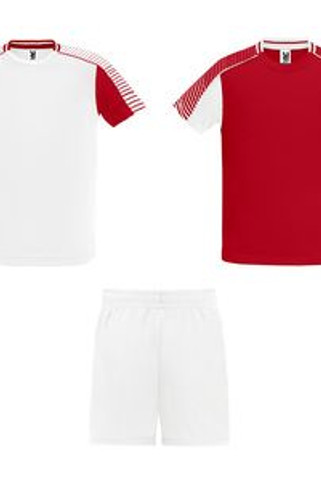 Roly CJ0525 - JUVE Kit de sport unisex composé de 2 t-shirts + 1 short