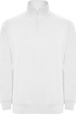 Roly SU1109 - ANETO Sweatshirt with matching half zip and polo neck