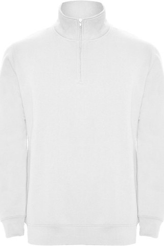 Roly SU1109 - ANETO Sweatshirt with matching half zip and polo neck