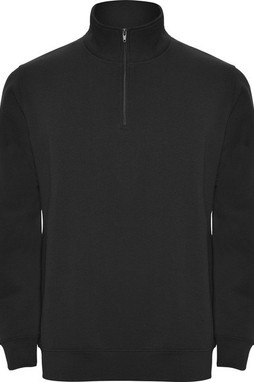 Roly SU1109 - ANETO Sweatshirt with matching half zip and polo neck