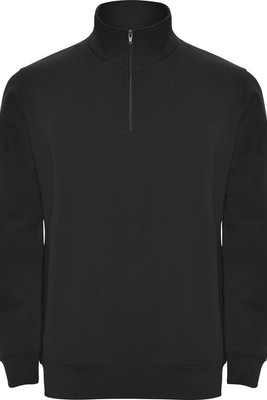 Roly SU1109 - Comfortabele ANETO Sweatshirt met Halve Rits en Polokraag