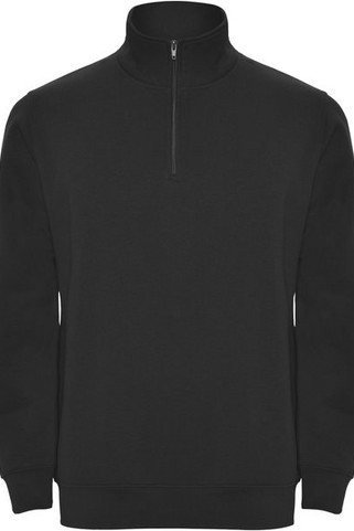 Roly SU1109 - ANETO sweatshirt med matchende half zip og polo neck