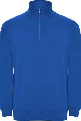 Roly SU1109 - ANETO Sweatshirt with matching half zip and polo neck