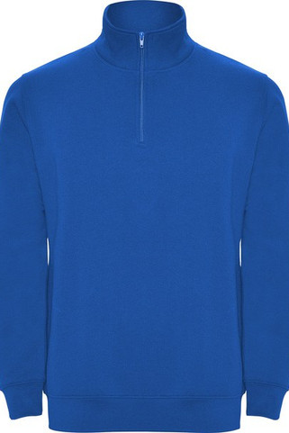 Roly SU1109 - ANETO Sweatshirt with matching half zip and polo neck