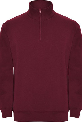 Roly SU1109 - ANETO Sweatshirt with matching half zip and polo neck