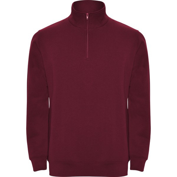 Roly SU1109 - ANETO sweatshirt med matchende half zip og polo neck