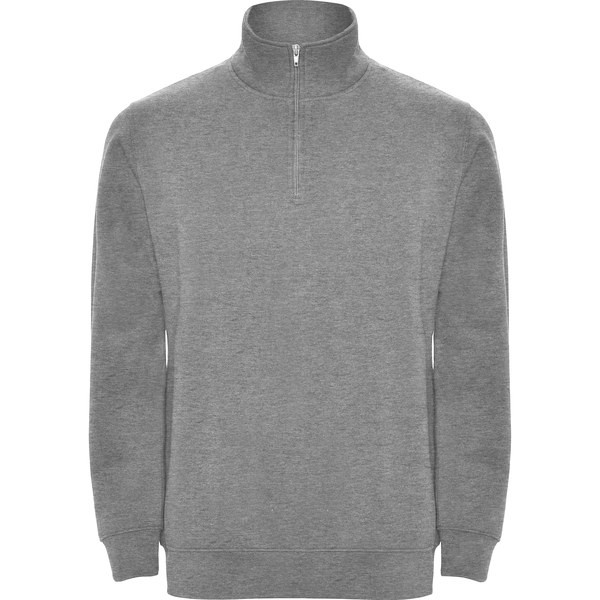 Roly SU1109 - ANETO Sweatshirt with matching half zip and polo neck