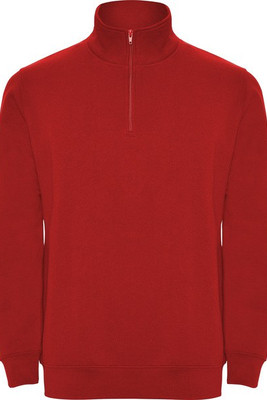 Roly SU1109 - ANETO Sweatshirt with matching half zip and polo neck