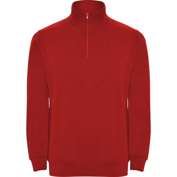 Roly SU1109 - ANETO Sweatshirt with matching half zip and polo neck