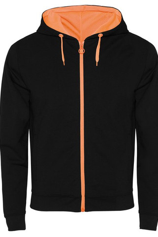 Roly SU1105 - FUJI Sweatjacke aus ungebürstetem Fleece mit Kapuze