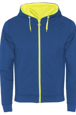 Roly SU1105 - FUJI Sweatjacke aus ungebürstetem Fleece mit Kapuze