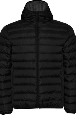Roly RA5090 - NORWAY Mens feather touch quilted jacket with fitted hood