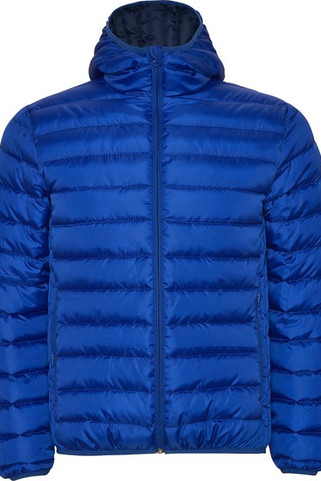 Roly RA5090 - NORWAY Mens feather touch quilted jacket with fitted hood