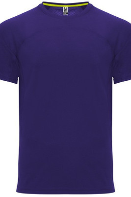 Roly CA6401 - MONACO Unisex T-shirt met korte mouwen in technisch weefsel