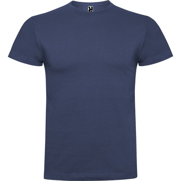 Roly CA6550 - BRACO T-shirt met korte mouwen in fijngeribd weefsel en compacte afwerking
