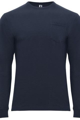 Roly CA1219 - SHIBA Long-sleeve t-shirt with crew neck and cuffs in 1x1 rib