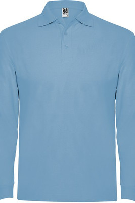 Roly PO6635 - Classic Comfort Long-Sleeve Polo with Ribbed Details
