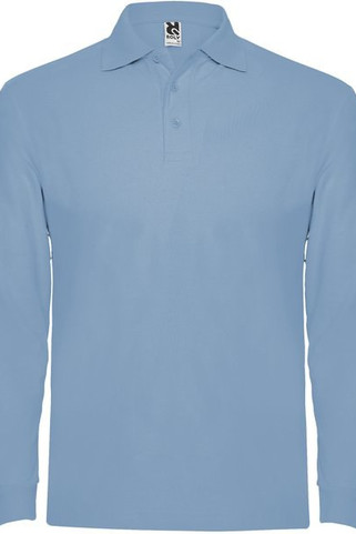 Roly PO6635 - Classic Comfort Long-Sleeve Polo with Ribbed Details