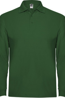 Roly PO6635 - Classic Comfort Long-Sleeve Polo with Ribbed Details