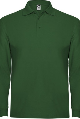 Roly PO6635 - Classic Comfort Long-Sleeve Polo with Ribbed Details