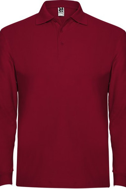 Roly PO6635 - Classic Comfort Long-Sleeve Polo with Ribbed Details