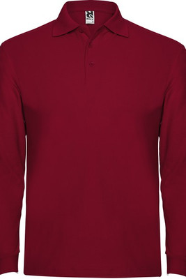 Roly PO6635 - Classic Comfort Long-Sleeve Polo with Ribbed Details