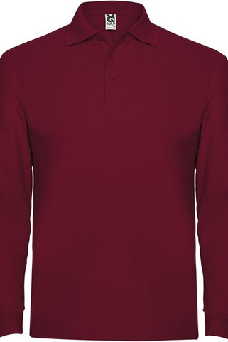 Roly PO6635 - Classic Comfort Long-Sleeve Polo with Ribbed Details
