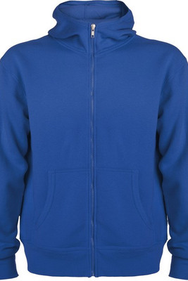 Roly CQ6421 - MONTBLANC Sweat hooded jacket with high neck and full zip