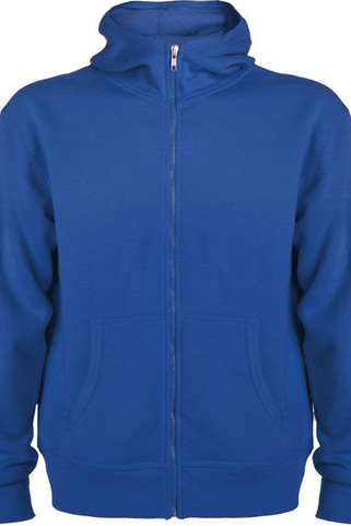 Roly CQ6421 - MONTBLANC Sweat hooded jacket with high neck and full zip