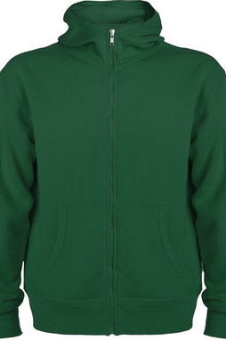 Roly CQ6421 - MONTBLANC Sweat hooded jacket with high neck and full zip