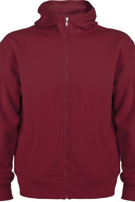 Roly CQ6421 - MONTBLANC Sweat hooded jacket with high neck and full zip