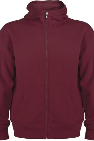 Roly CQ6421 - MONTBLANC Sweat hooded jacket with high neck and full zip