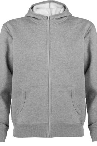 Roly CQ6421 - MONTBLANC Sweat hooded jacket with high neck and full zip