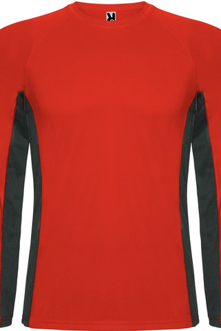 Roly CA6670 - SHANGHAI L/S T-shirt in technisch weefsel